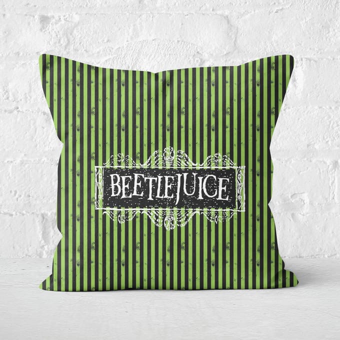 Beetlejuice Kussen Square Kussen - 40x40cm - Soft Touch