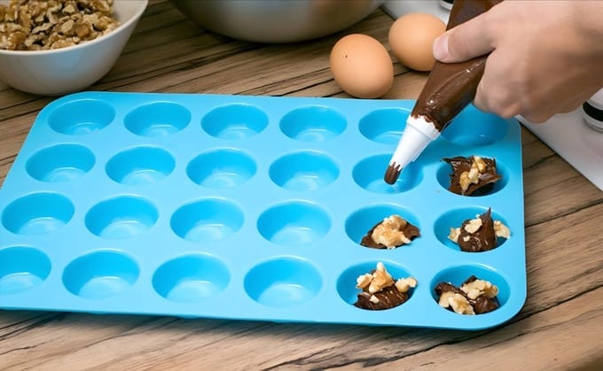 *** Muffinvorm Bakken - 24 mini muffins in één keer - Keuken Bakker Brunch van Heble® ***