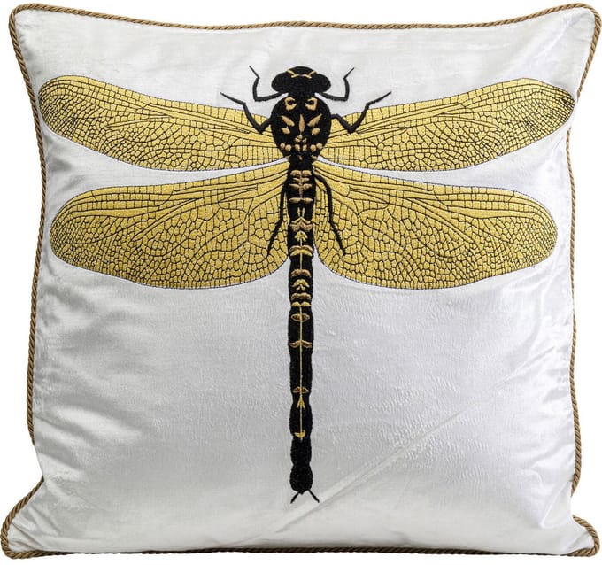 Kussen libelle wit Kare Design