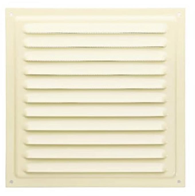 Ventilatierooster voor optimale luchtcirculatie - 20 x 20 cm, beige