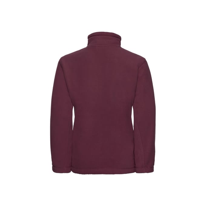 Russell Kinder/Kids Fleece Jas (Bourgondië)