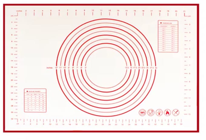 Bakmat Anti-Stick - Siliconen - Hittebestendig - 60 x 40 cm