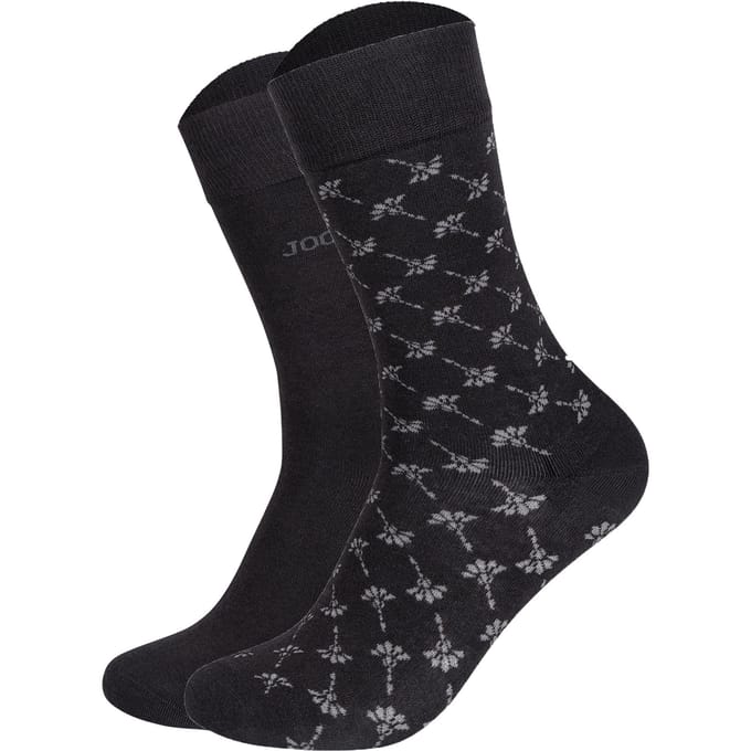 JOOP! Sokken Premium Essential Iconic Socks 2P Set van 2