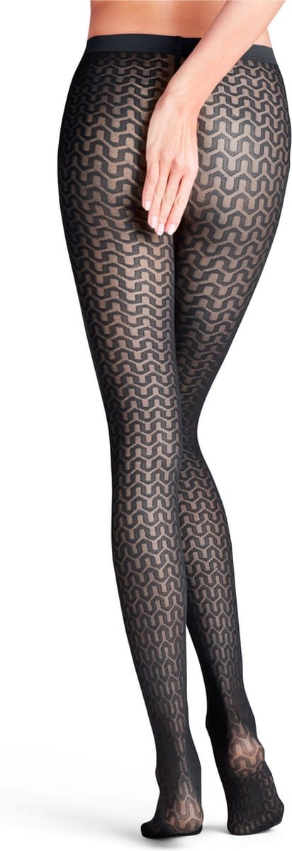 FALKE Cryptogram 30 DEN dames panty - marine