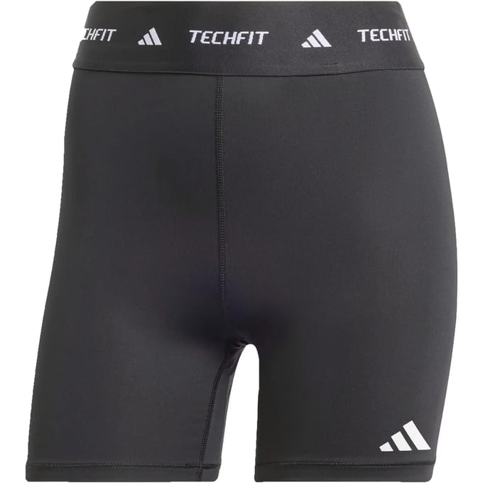 Adidas Performance Techfit Korte Legging - Dames - Zwart