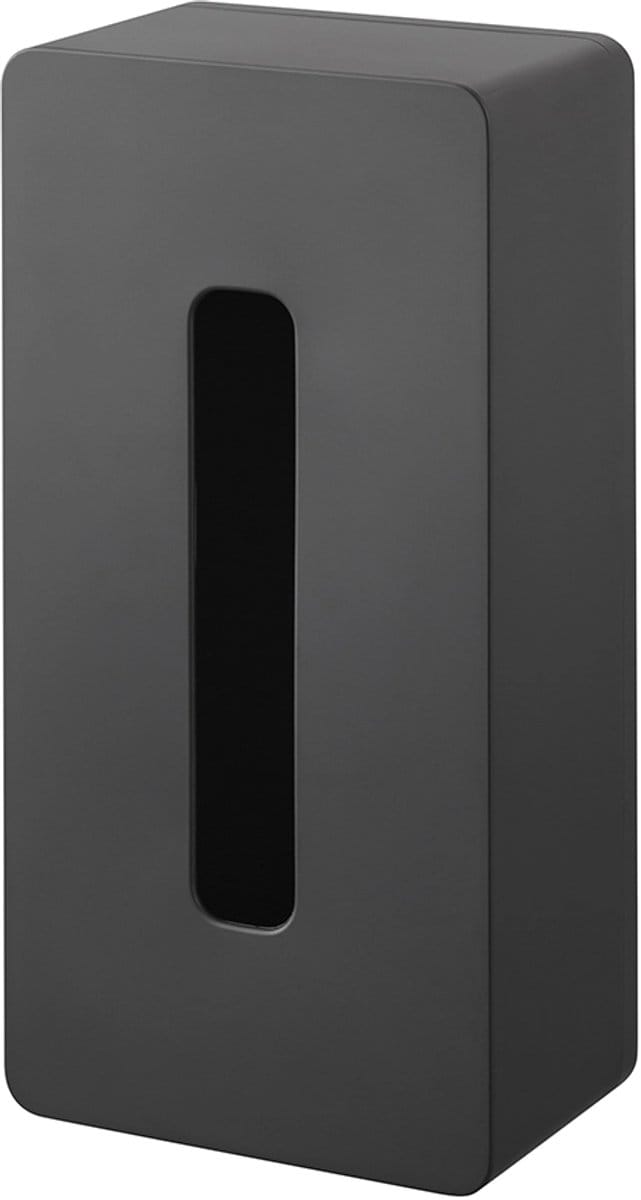 Yamazaki Zelfklevende Tissuebox - Tower - Zwart