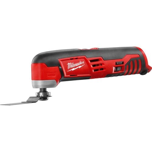 Milwaukee C12 MT-0 12V Li-Ion Accu multitool body + 8 delige accessoireset - variabel