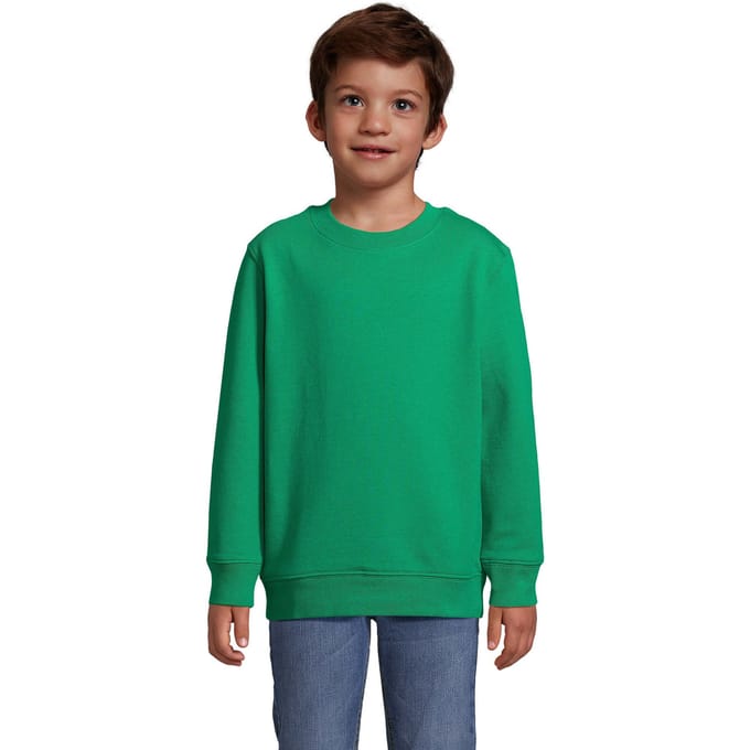 SOLS Columbia Kinder/Kinder Sweatshirt (Kelly Groen)