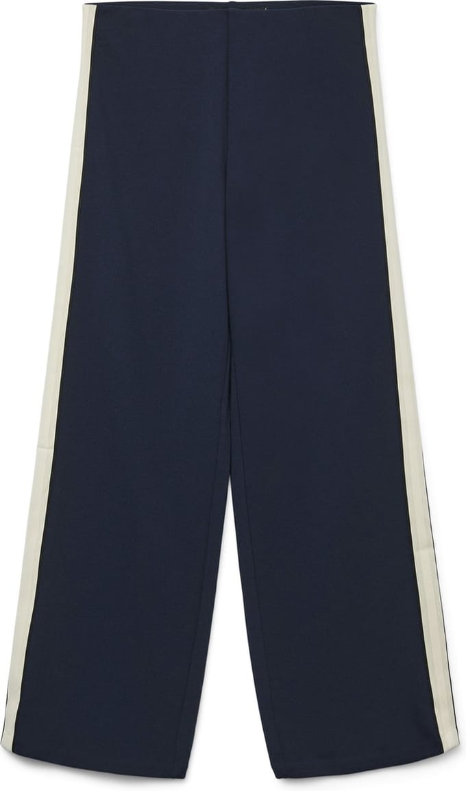 Vero Moda Berlin Mid Waist Wide Panel Broek Dames - Maat XS X L32