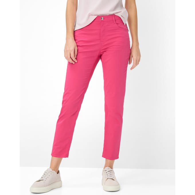 Brax Dames Jeans  Style MARY S RASPBERRY SORBET, roze, maat 44K