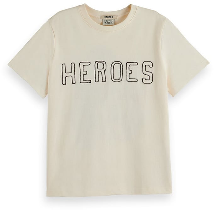 Scotch & Soda The 40Th Anniversary Washed Artwork Regular Fit T-Shirt