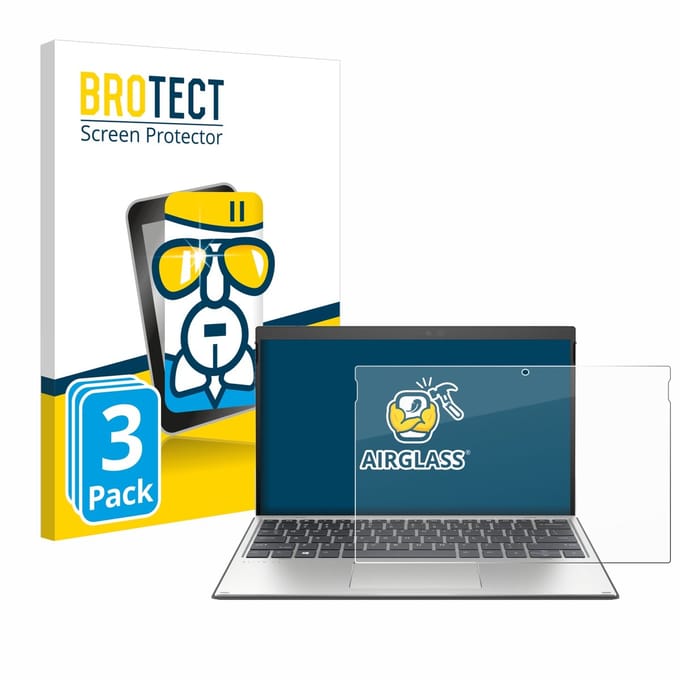 Screenprotector 3 Stuks voor HP Elite x2 G4 Beschermglas transparant