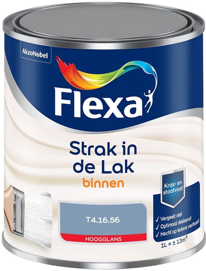 Flexa - Strak In De Lak Binnenlak Hoogglans - T4.16.56 - Mengverf - 1 L