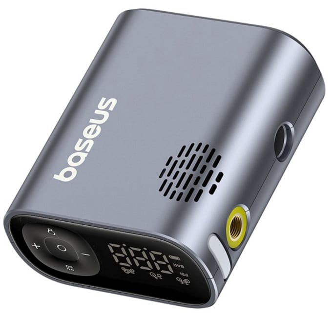 Baseus PrimeTrip Series - Elektrische Fietspomp - 1500 mAh - 150 psi - Zwart