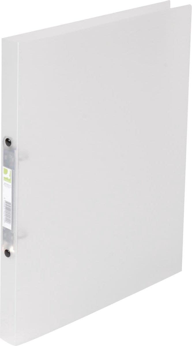 Q-CONNECT ringmap, PP, 2 ringen, 16 mm, transparant 12 stuks