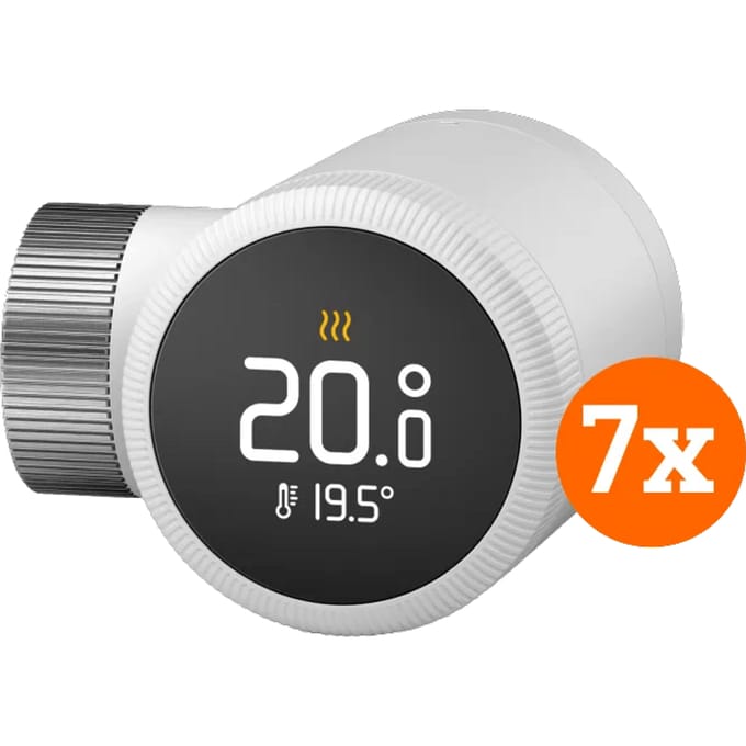 Tado Slimme Radiatorknop X 7-Pack (uitbreiding)
