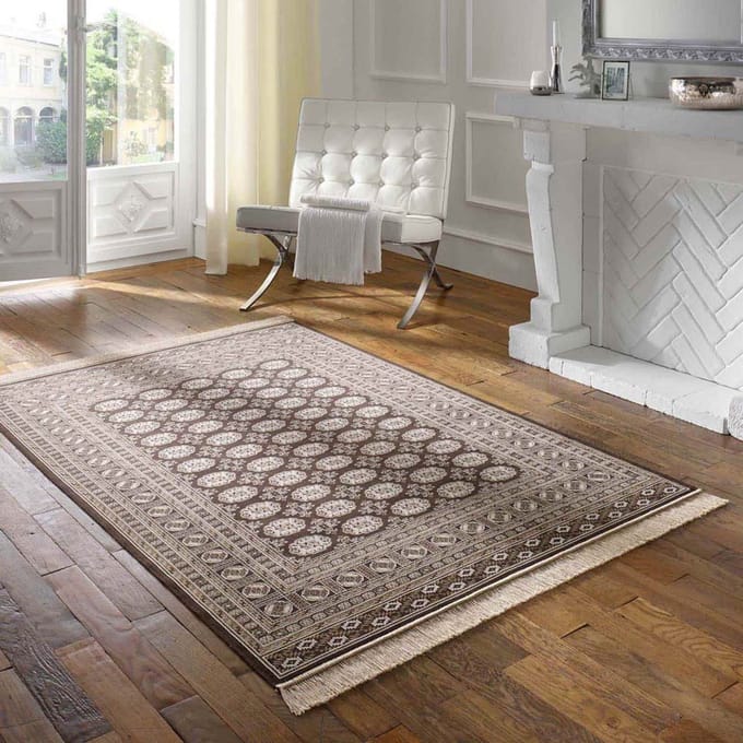 Oosters tapijt - Regal Leonor bruin/zwart 160x230