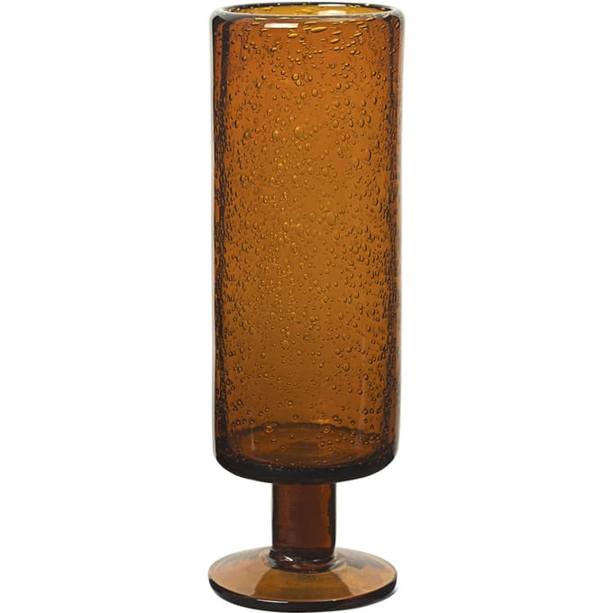 Ferm Living Oli Champagner Flute - amber