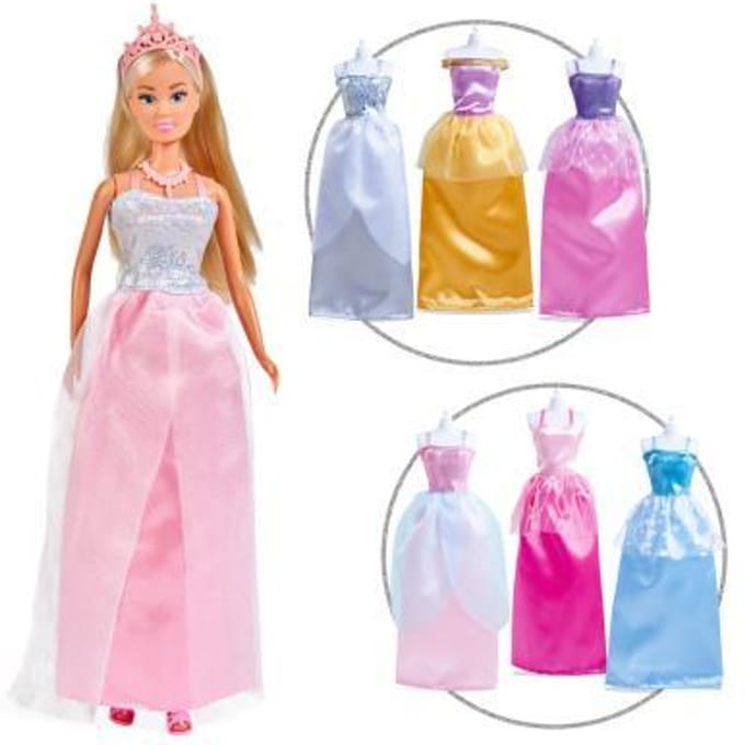 Steffi Love Princess Modepop met 7 Jurken