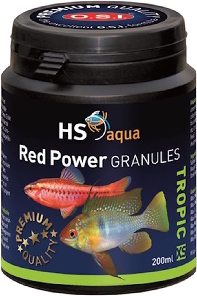 HS Aqua Red Power Granules XS - 200ML - Aquariumvoer - Visvoer