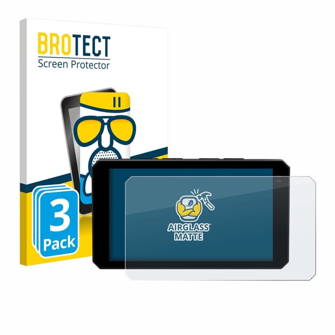 BROTECT - Screenprotector voor Chigee AIO-6 LTE 4G - Folie Beschermfolie Beschermglas matte 3 Stuks