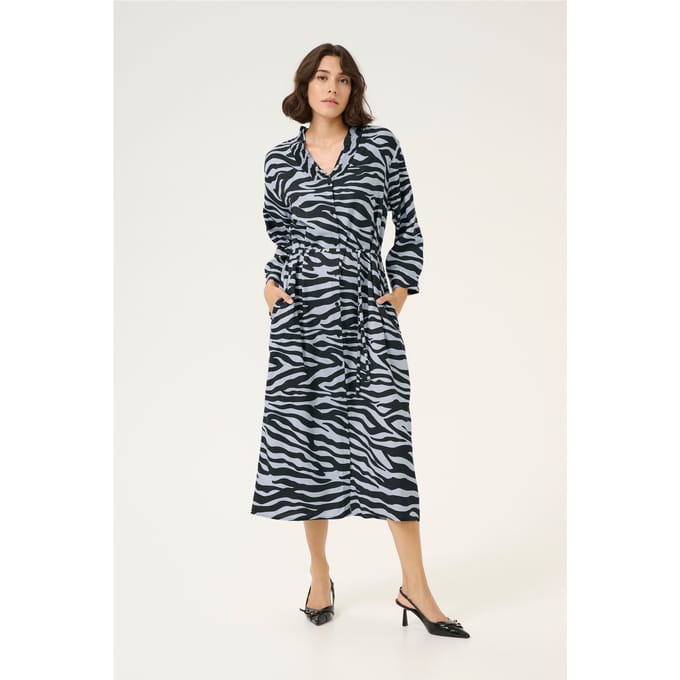 Jurk Regular fit black
