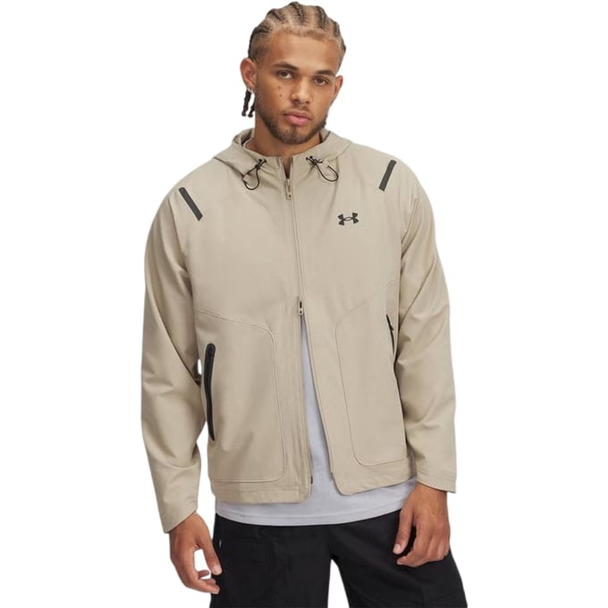 Under Armour Heren Unstoppable Icon Prestatiejack (Bruin)