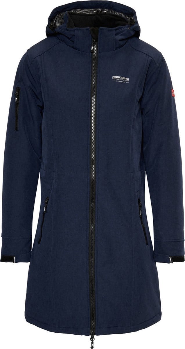 Nord Berg Padded Softshell Gitte Dames Navy - Vrijetijdskleding - 2xl