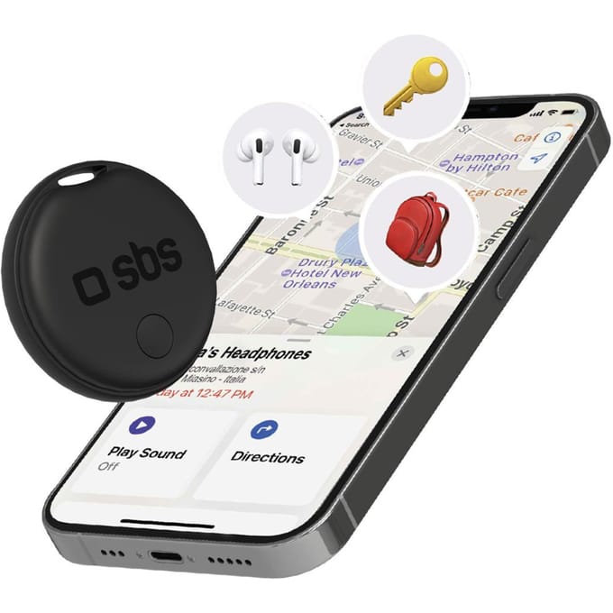 Apple Localiser Mon Cercle Localisateur de Clé de Vélo - Noir