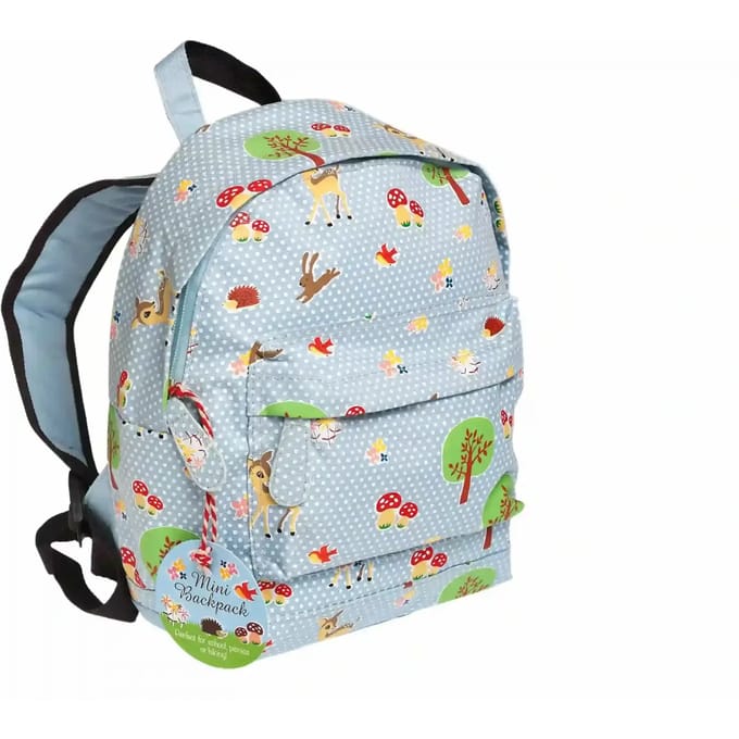 Rexinter  Woodland klein Rugzakje 30 cm hoog - Kinderen - Blauw