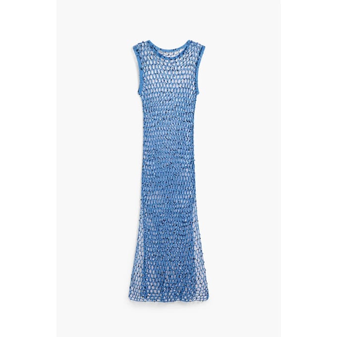 Vrouwen Net Pareo met Sequins Desigual