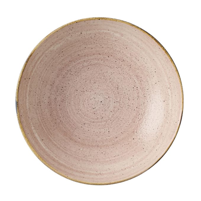Churchill Stonecast Raw Terracotta Coupe Kom 184mm (12 stuks)