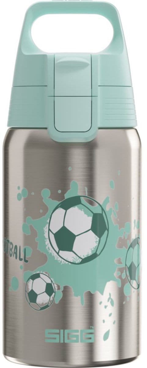 SIGG drinkfles voetbalmotief 0,5L - RVS kinderfles BPA-vrij.