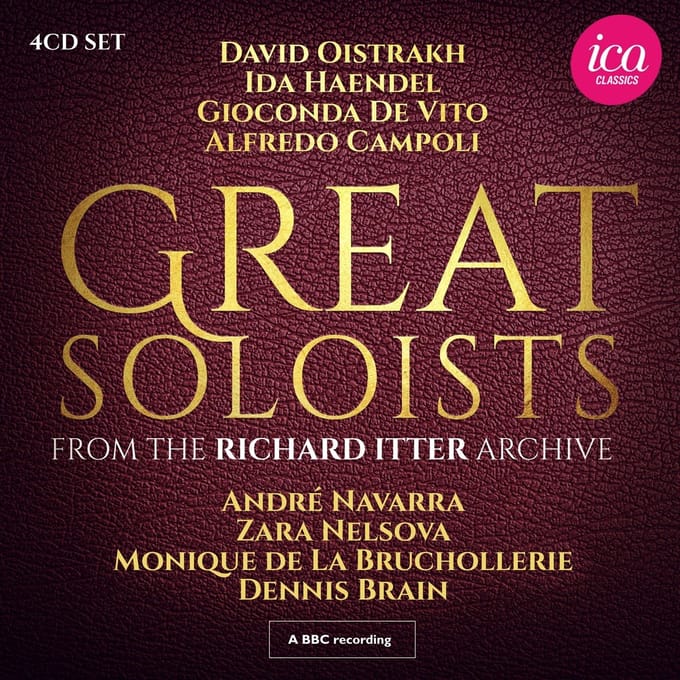 Monique de la Bruchollerie, Dennis Brain - Great Soloists From The Richard Itter Archive (4 CD)