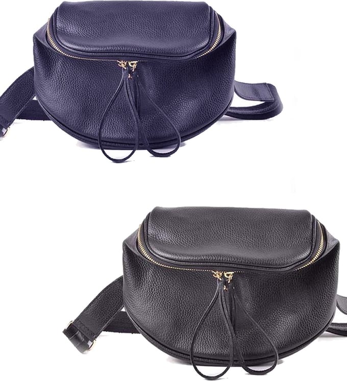 Giuliano heuptas Holly - Donkerblauw - Dames - Made in Italy