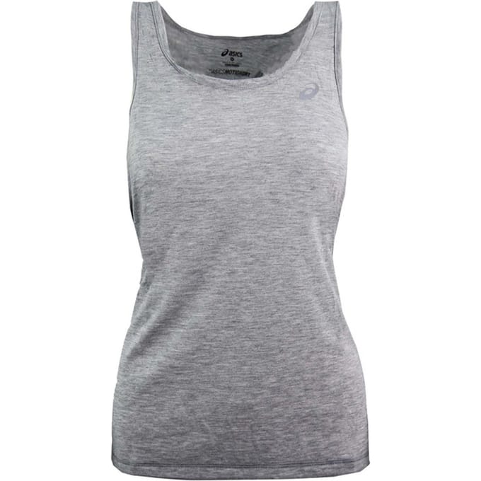 Asics Motion Dry Womens Grijze Tank Top