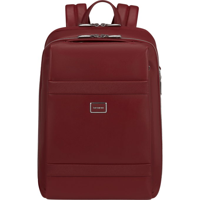 Samsonite Image Biz Leather Rugzak 14.1" Ruby Wine