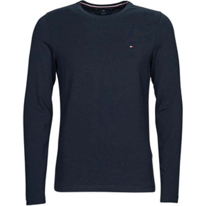 Tommy Hilfiger  T-Shirt Lange Mouw STRETCH SLIM FIT LONG SLEEVE TEE