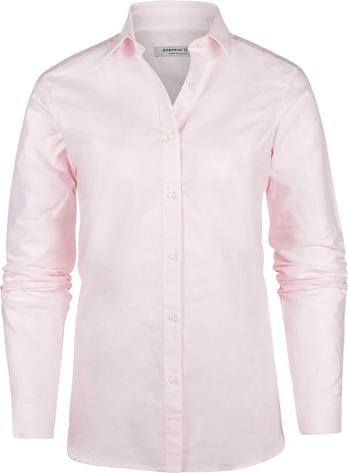 Steppin' Out Blouse Lauren Oxford Dames Lichtroze - Maat M - Heren