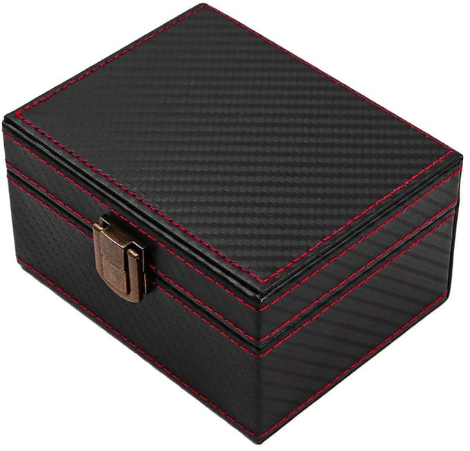 Dailygoods- Sleutelkastje - Rfid Signaal Blokkering - Pu Leer - 11,5