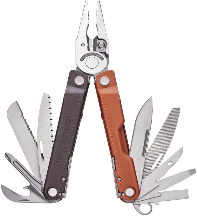 Leatherman Rebar® Multitool Burnt Sienna – Klassieke Multitool Met Volledige Vergrendeling