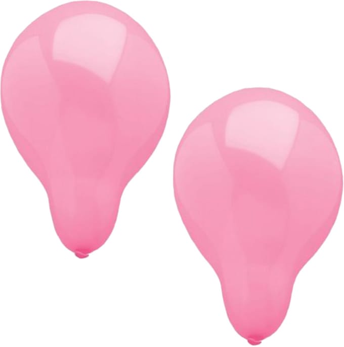PAPSTAR luchtballonnen, diameter: 250 mm, wit