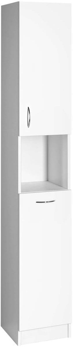 Aqualine Simplex Eco Hoge kast met wasmand 30x180x30cm