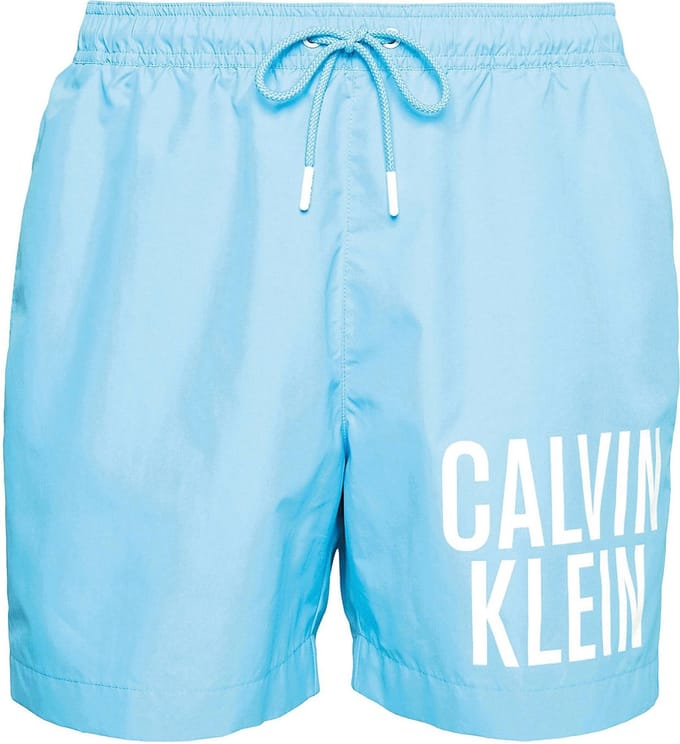 Calvin KLein Mediuwm Drawstring Heren Zwembroek - Blue Tide - Maat XXL