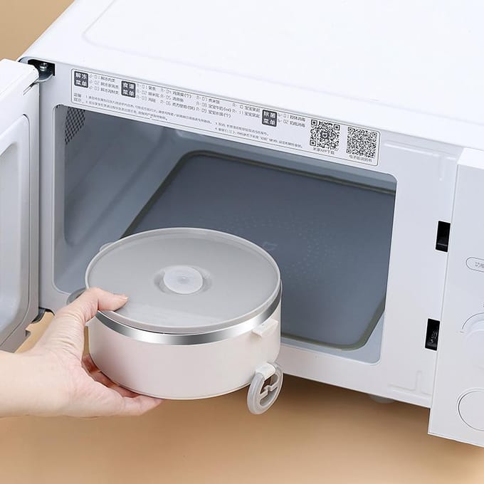 Roestvrij staal draagbare lunchbox Kids School Office Multilayer thermische Bento Box Student grote capaciteit voedselopslagcontainer