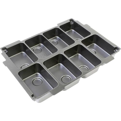 Makita kofferinzet/inlay met 8xBL1850B Accuplekken - 839742-7