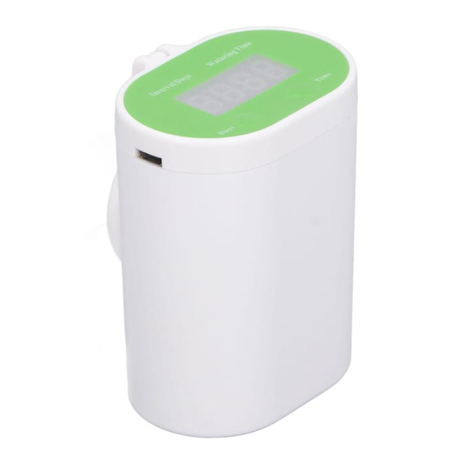 Automatisch Bewateringssysteem ABS Binnen Zelfbewaterend Irrigatiekit met Timer voor Potplanten white