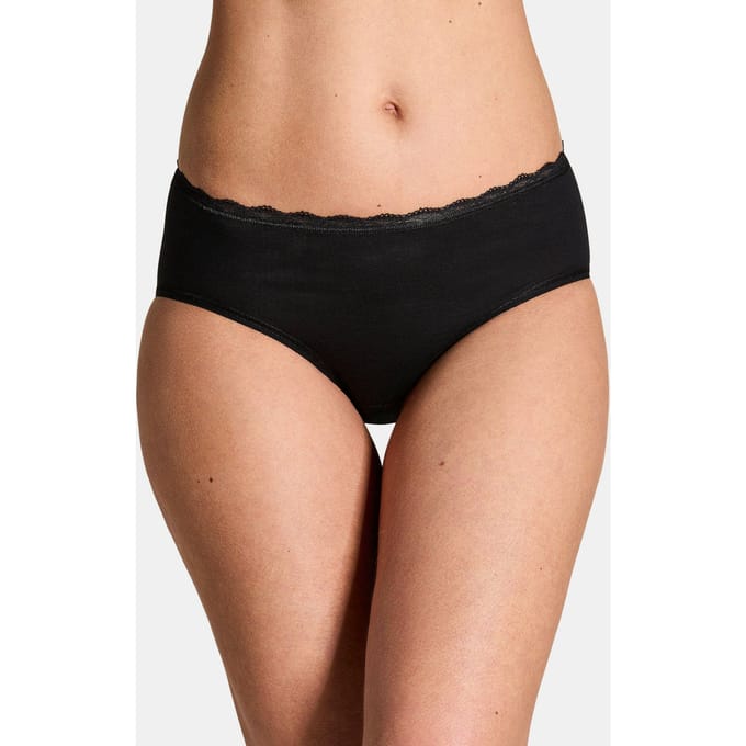 Tailleslip, set van 2 - zwart - Gr. 48 van Goldner Fashion