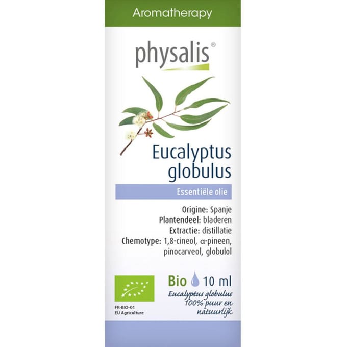 Physalis® Eucalyptus Globulus Essentiële Olie Bio 10 Etherische olie
