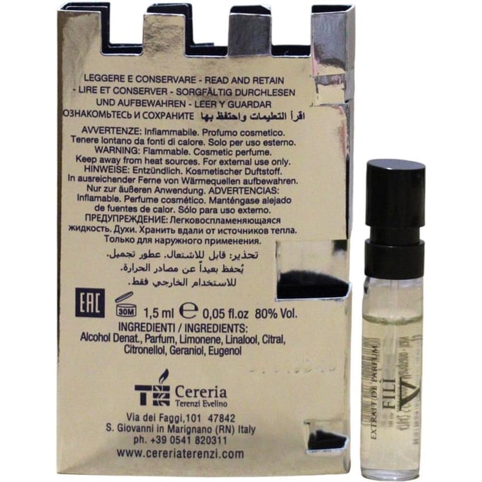 V Canto, Fili, Extrait De Parfum, Unisex, 1,5 ml *Flesje